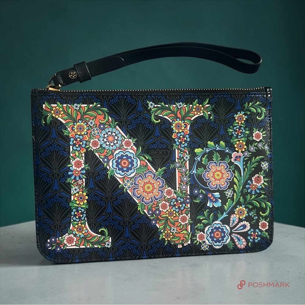 💖 Liberty London Iphis Alphabet N Wristlet 💖